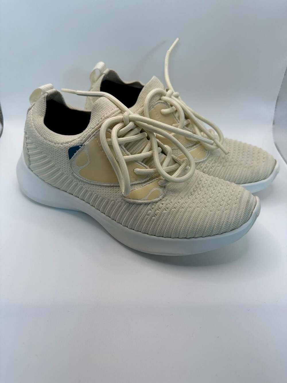 Vessi Everyday 2.0 Women's Knit Sneakers in Linen Beige